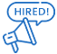 Hired Icon